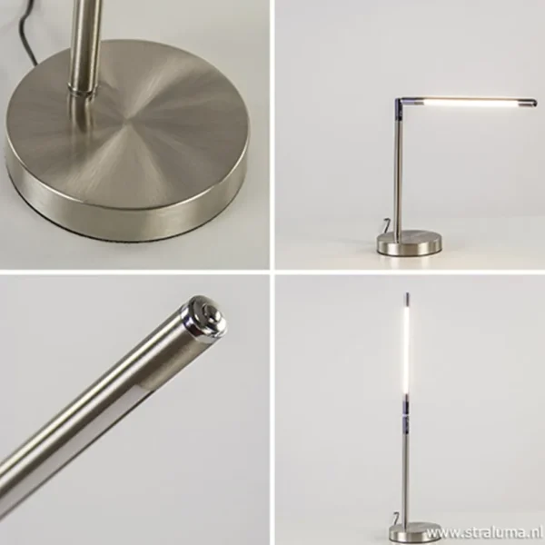 burolamp_ugello_nikkel_me_3.webp Best Sale Straluma Burolamp Ugello nikkel met pushdimmer