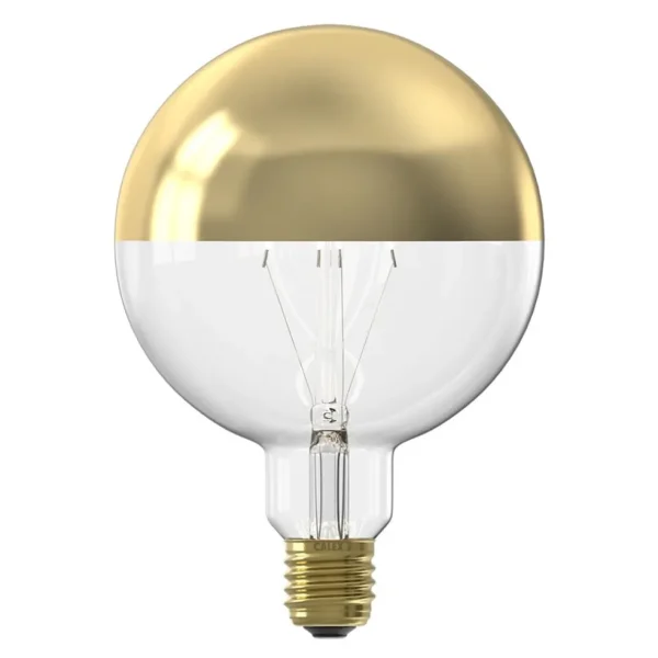 calex_globe_e__kopspiegel_0.webp Flash Sale Straluma Calex globe e27 125 kopspiegel goud dimbaar
