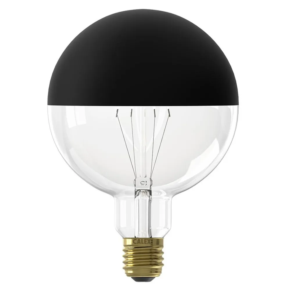 calex_led_g_kopspiegel_zw_0.webp Hot Straluma Calex LED G125 kopspiegel zwart dimbaar