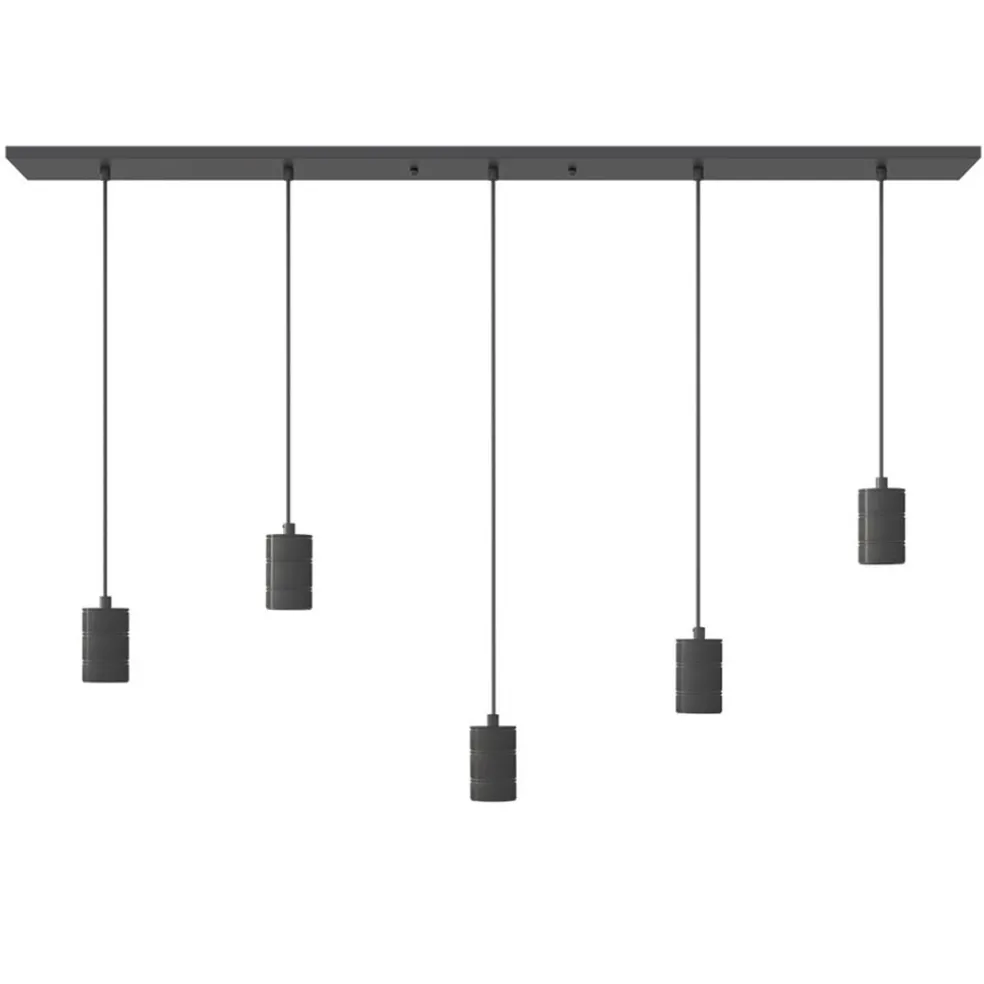 calex_multipendel_plafond_0.webp Shop Straluma Calex multipendel plafondbalk 5-lichts E27 pendels zwart