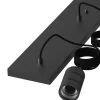 Shop Straluma Calex multipendel plafondbalk 5-lichts E27 pendels zwart