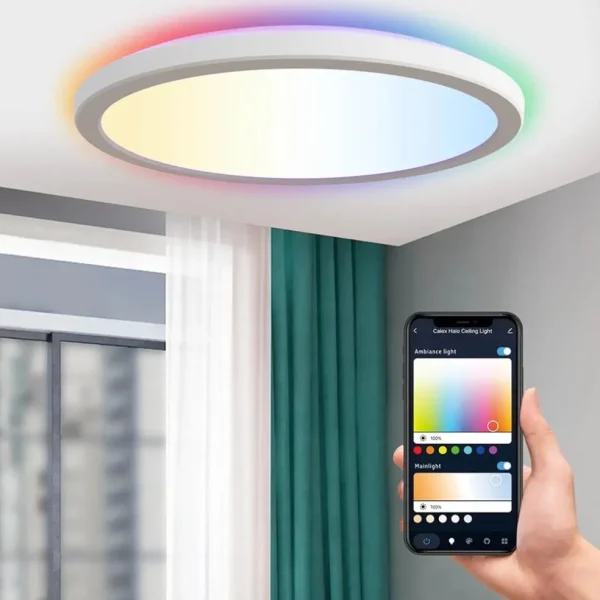 calex_smart_halo_plafondl_2.webp Fashion Straluma Calex Smart Halo plafondlamp 29 cm