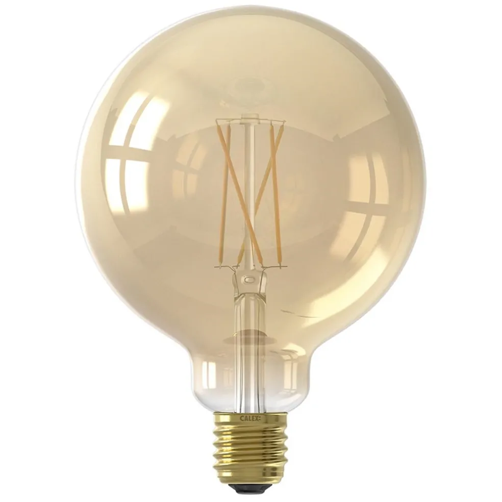 calex_smart_home_e_globe__0.webp Shop Straluma Calex Smart Home E27 Globe LED filament goud G125