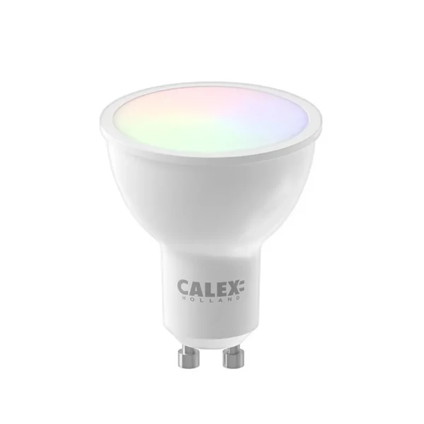 calex_smart_home_gu_led_l_0.webp New Straluma Calex Smart Home GU10 LED lichtbron 4.9W RGBW