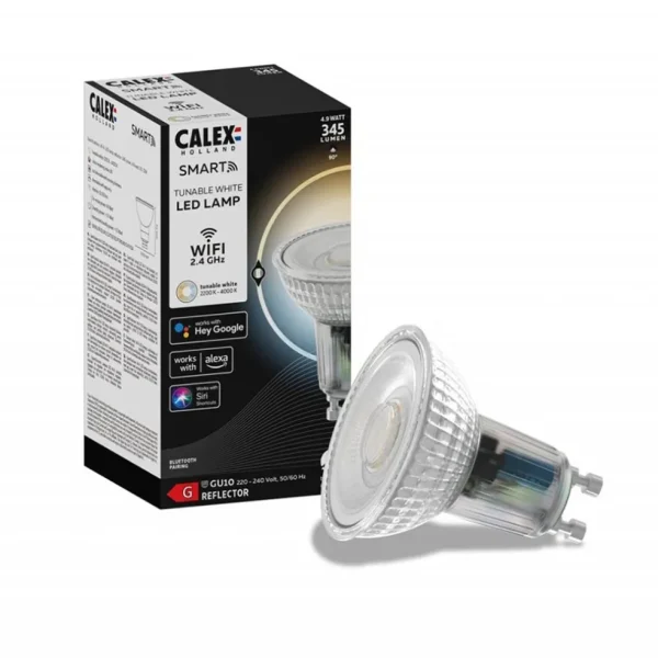 calex_smart_led_gu_spot_2.webp Outlet Straluma Calex Smart LED GU10 spot
