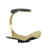 chique_design_tafellamp_l_0.webp Online Straluma Chique design tafellamp LED zwart met goldleaf
