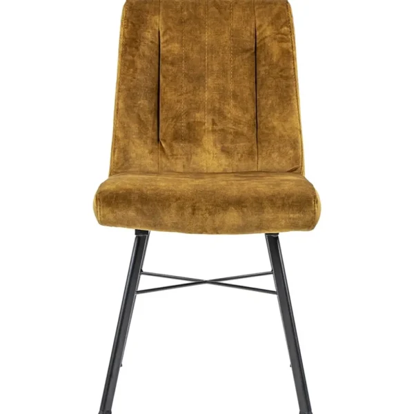 Best Straluma Chique eetkamerstoel velours goud