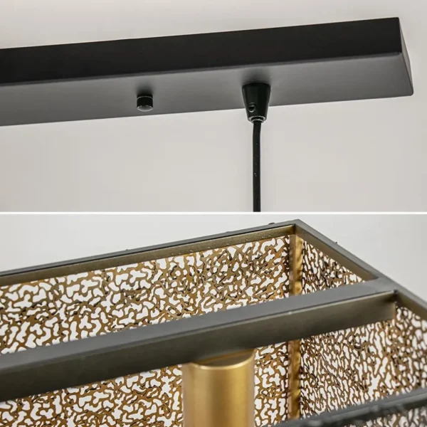 chique_hanglamp_langwerpi_3.webp Clearance Straluma Chique hanglamp langwerpige balk 5-lichts zwart/goud