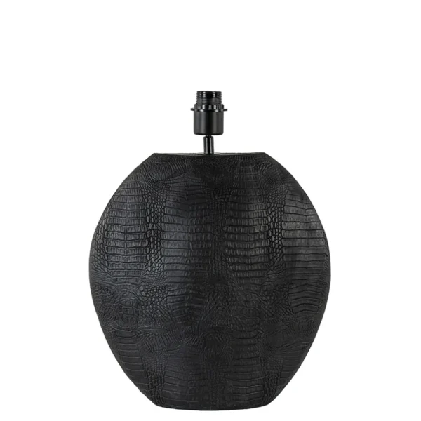 chique_lampvoet_skeld_mat_0.webp Outlet Straluma Chique lampvoet Skeld mat zwart exclusief kap