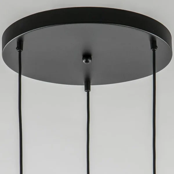 chique_lichts_hanglamp_ro_2.webp Cheap Straluma Chique 3-lichts hanglamp rond zwart-goud + opaal glas