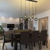 Discount Straluma Chique 5-lichts hanglamp smoke glas met brons