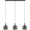 chique_lichts_hanglamp_zw_0-2.webp Outlet Straluma Chique 3-lichts hanglamp zwart met smoke glazen bollen