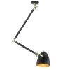 Sale Straluma Chique plafondlamp zwart met goud verstelbaar