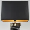 chique_tafellamp_zwart_me_2-2.webp Best Sale Straluma Chique tafellamp zwart met goud en rechthoekige kap