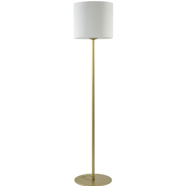 chique_vloerlamp_mat_goud_0.webp Discount Straluma Chique vloerlamp mat goud met mat witte glazen kap