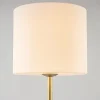 chique_vloerlamp_mat_goud_2.webp Discount Straluma Chique vloerlamp mat goud met mat witte glazen kap