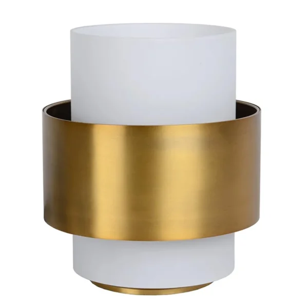 cilinder_tafellamp_mat_go_0.webp Hot Straluma Cilinder tafellamp mat goud mat opaal glas