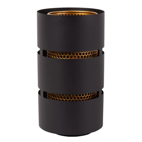 cilinder_tafellamp_zwart__0.webp Fashion Straluma Cilinder tafellamp zwart metaal met goud