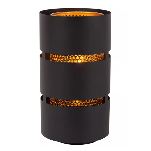 cilinder_tafellamp_zwart__1.webp Fashion Straluma Cilinder tafellamp zwart metaal met goud