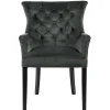 comfortabele_armstoel_don_1.webp Discount Straluma Comfortabele armstoel donker grijs met zwarte poot