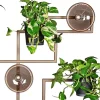 Sale Straluma Decoratief metalen wandrek inclusief potten