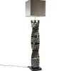 decoratieve_vloerlamp_gri_1.webp Cheap Straluma Decoratieve vloerlamp grijs/goud met vierkante kap