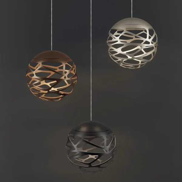 design_hanglamp_kelly_clu_2.webp Clearance Straluma Design hanglamp Kelly cluster LED champagne