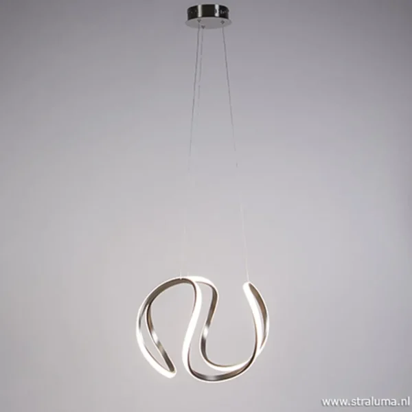 design_hanglamp_led_staal_1.webp New Straluma Design hanglamp LED staal