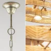 Fashion Straluma Design hanglamp ovaal oud zilver
