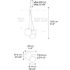 design_hanglamp_random_ro_1.webp Outlet Straluma Design hanglamp Random rose goud glas inclusief LED