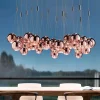 design_hanglamp_random_ro_4.webp Outlet Straluma Design hanglamp Random rose goud glas inclusief LED