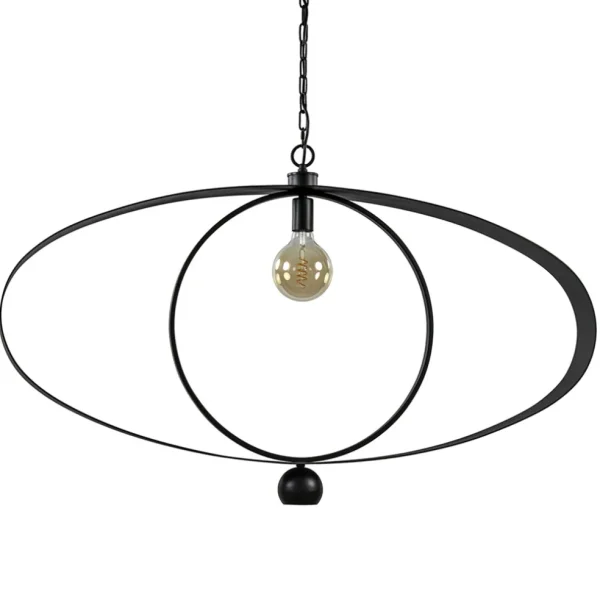 design_hanglamp_textured__0.webp New Straluma Design hanglamp textured black ovaal