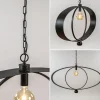 design_hanglamp_textured__2.webp New Straluma Design hanglamp textured black ovaal
