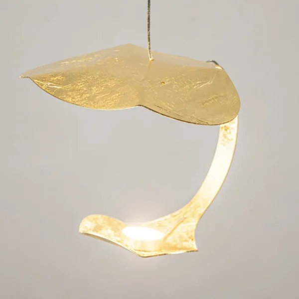 design_led_hanglamp_licht_3.webp Flash Sale Straluma Design LED hanglamp 3-lichts rond goldleaf