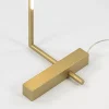 Clearance Straluma Design LED vloerlamp goud verstelbaar