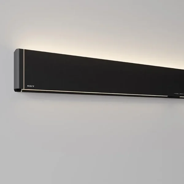 design_led_wandlamp_zwart_1-1.webp Flash Sale Straluma Design LED wandlamp zwart met Gesture Control 90 cm