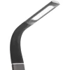 design_tafellamp_zwart_me_3.webp Sale Straluma Design tafellamp zwart met klok en dimbaar LED