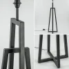 design_vloerlamp_mat_zwar_2.webp Cheap Straluma Design vloerlamp mat zwart frame exclusief kap