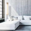 design_vloerlamp_nikkel_m_4.webp Clearance Straluma Design vloerlamp nikkel met opaal glas en uplighter