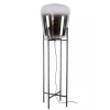 design_vloerlamp_zwart_fr_0.webp Flash Sale Straluma Design vloerlamp zwart frame met grote glazen kap
