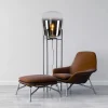 design_vloerlamp_zwart_fr_4.webp Flash Sale Straluma Design vloerlamp zwart frame met grote glazen kap