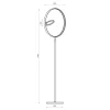 design_vloerlamp_zwart_me_3-2.webp Hot Straluma Design vloerlamp zwart met dubbele LED ring