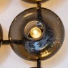 design_wandlamp_mat_zwart_2.webp Best Straluma Design wandlamp mat zwart met smoke glas 8-lichts