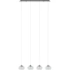 dimbare_led_hanglamp_chro_1.webp Best Sale Straluma Dimbare LED hanglamp chroom met helder glas