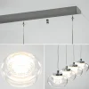 dimbare_led_hanglamp_chro_3.webp Best Sale Straluma Dimbare LED hanglamp chroom met helder glas
