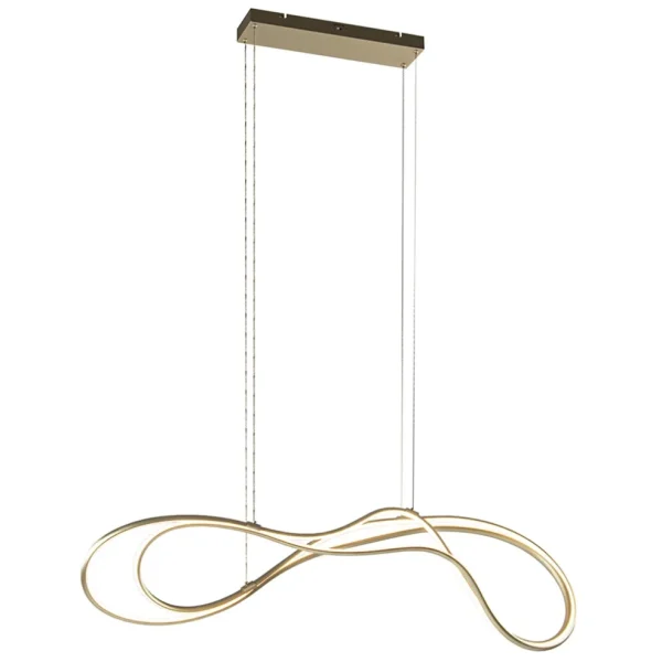 dimbare_led_hanglamp_goud_1.webp Clearance Straluma Dimbare LED hanglamp goud
