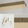 dimbare_led_hanglamp_goud_2.webp Clearance Straluma Dimbare LED hanglamp goud