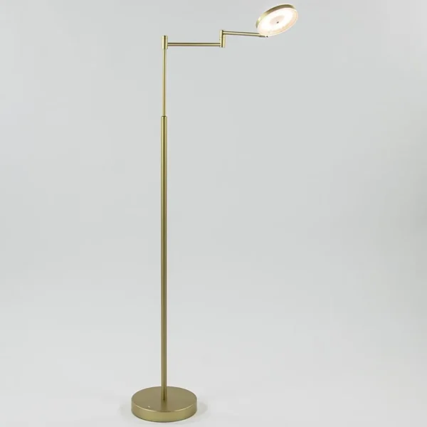 dimbare_led_leeslamp_mess_1.webp Store Straluma Dimbare LED leeslamp messing op accu oplaadbaar