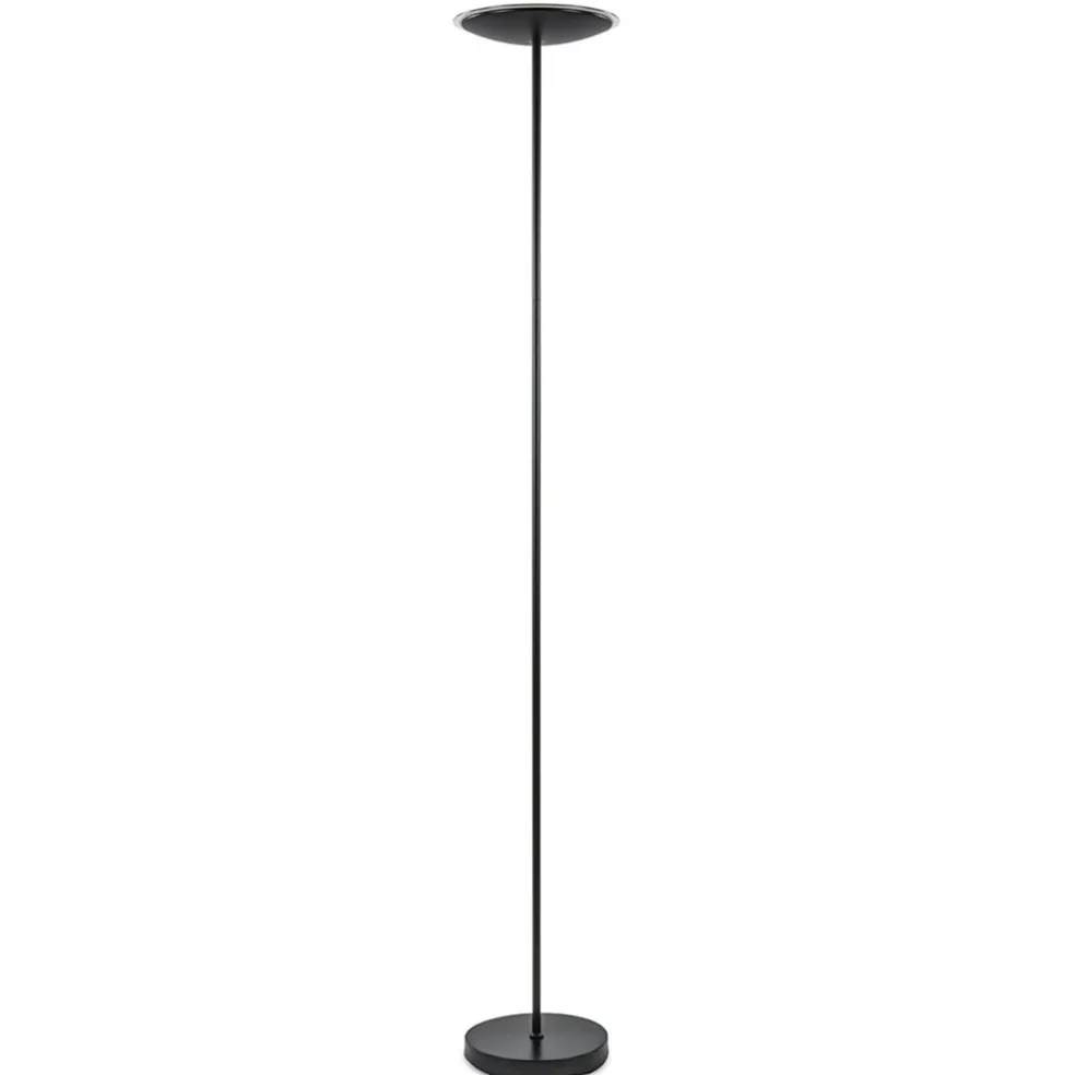 dimbare_led_uplighter_vlo_0.webp Clearance Straluma Dimbare LED uplighter vloerlamp mat zwart