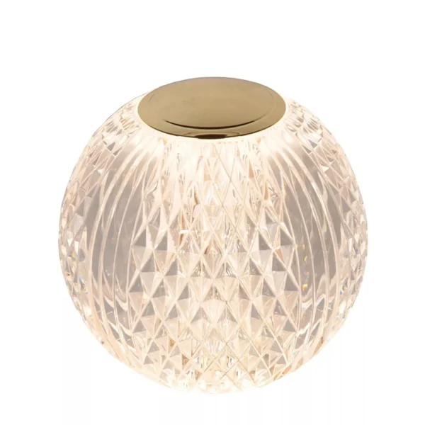 dimbare_tafellamp_transpa_1.webp Store Straluma Dimbare tafellamp transparant/goud oplaadbaar